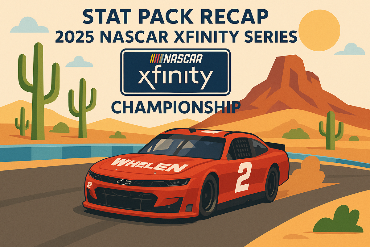 Stat Pack Recap: 2025 NASCAR Xfinity Series Championship