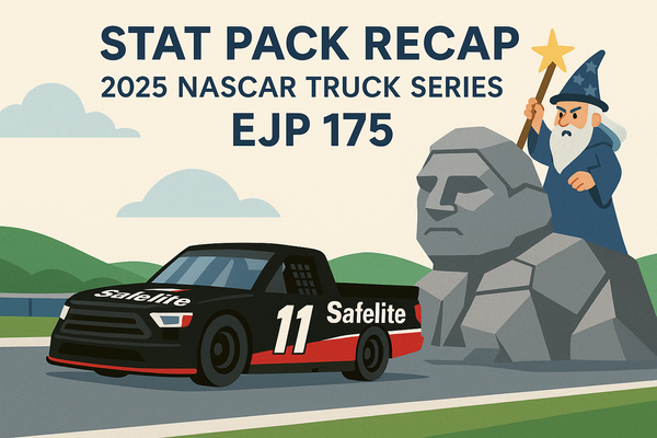 Stat Pack Recap: 2025 NASCAR Truck Series EJP 175