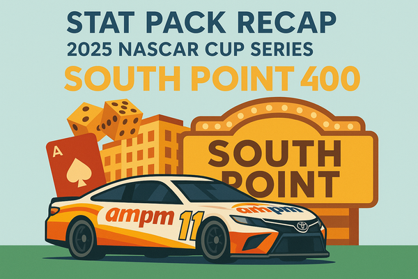Stat Pack Recap: 2025 NASCAR Cup Series South Point 400