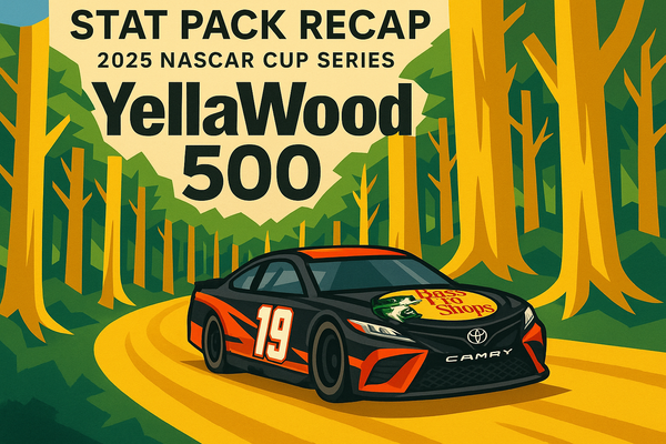 Stat Pack Recap: 2025 NASCAR Cup Series YellaWood 500