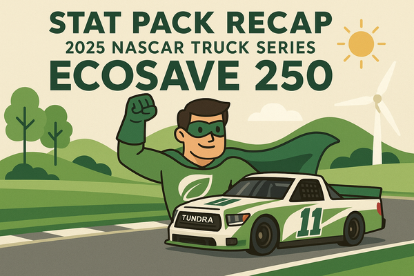 Stat Pack Recap: 2025 NASCAR Truck Series Ecosave 250