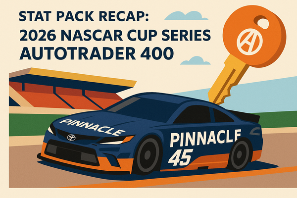Stat Pack Recap: 2026 NASCAR Cup Series Autotrader 400