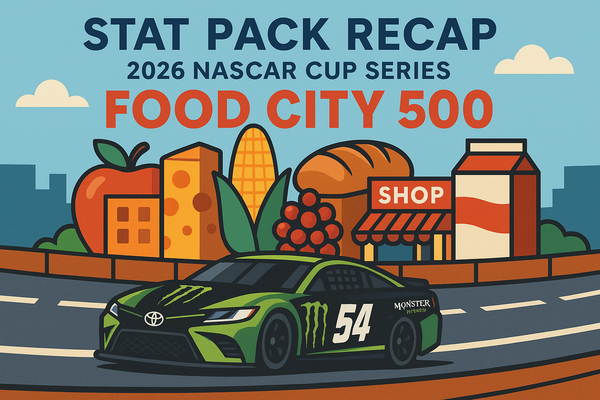 Stat Pack Recap: 2026 NASCAR Cup Series Food City 500